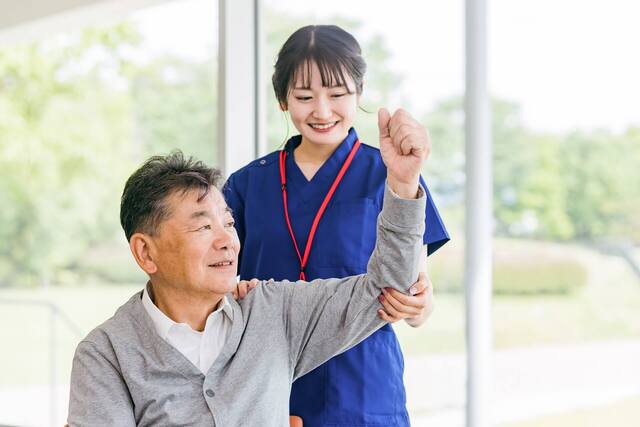 理学療法士によるマンツーマン対応と専門性